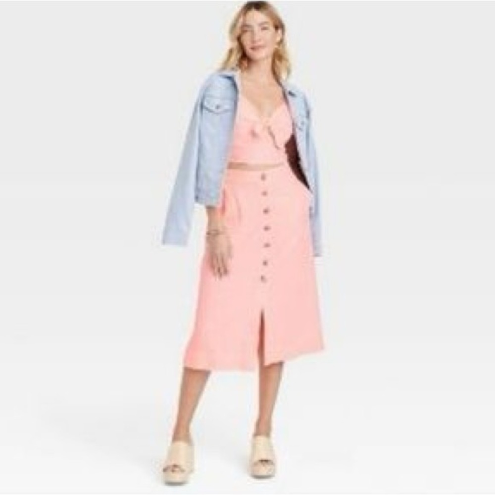 NWT Universal Thread Midi Skirt